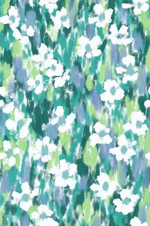 满版散花印花华亿平台图片