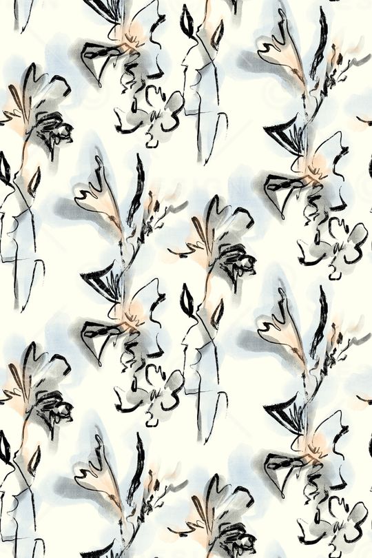 小清新印花华亿平台图片