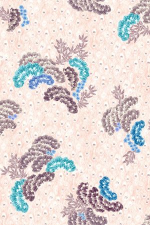 植物印花华亿平台图片