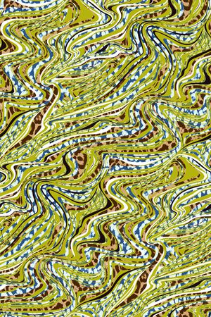 条纹印花华亿平台图片