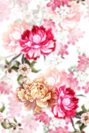 植物印花华亿平台图片