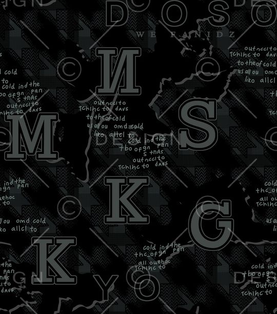 字母印花华亿平台图片