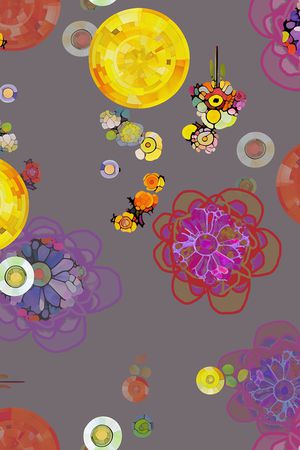 几何印花华亿平台图片