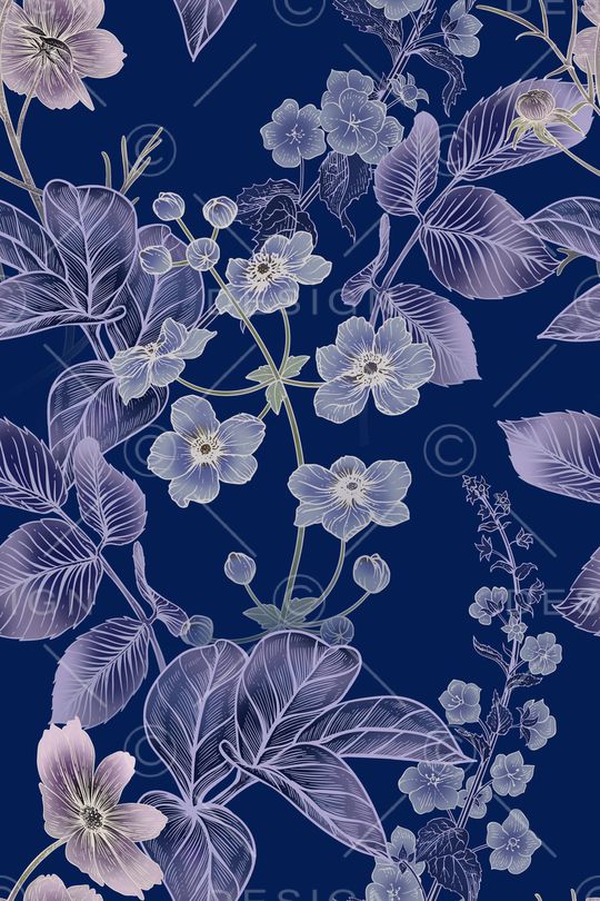 植物印花华亿平台图片