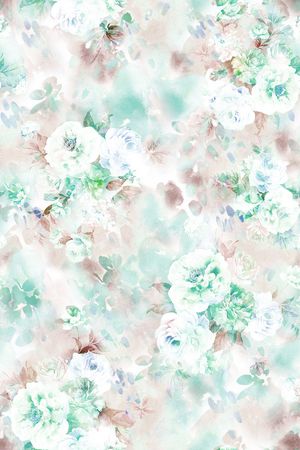 小清新印花华亿平台图片