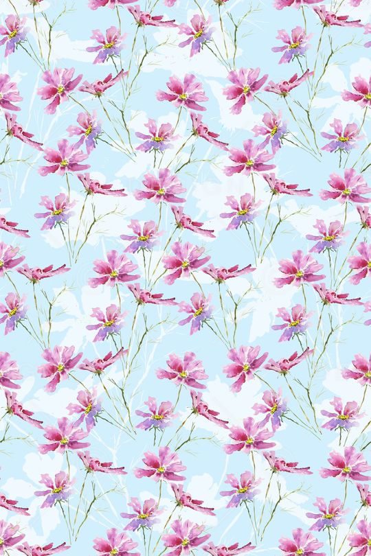 小清新印花华亿平台图片