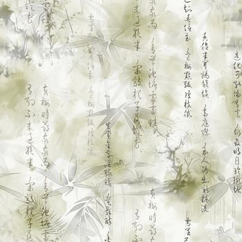 水墨风印花华亿平台图片