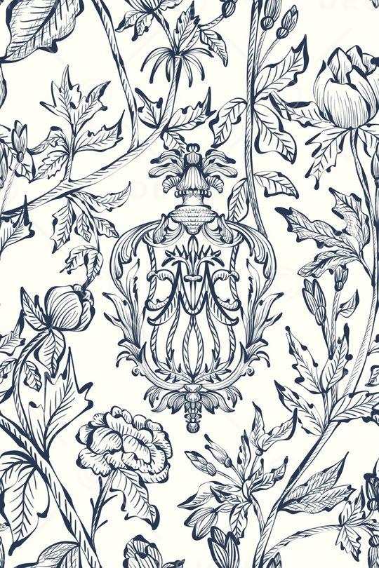 清爽底花卉印花华亿平台图片