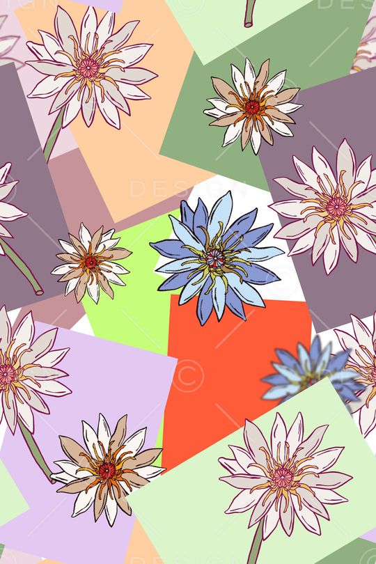 几何印花华亿平台图片