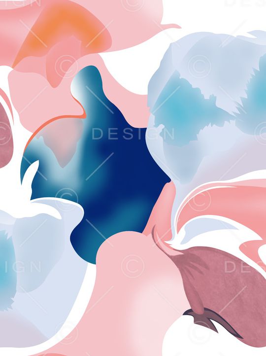 抽象印花华亿平台图片