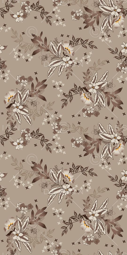 绿植树叶印花华亿平台图片