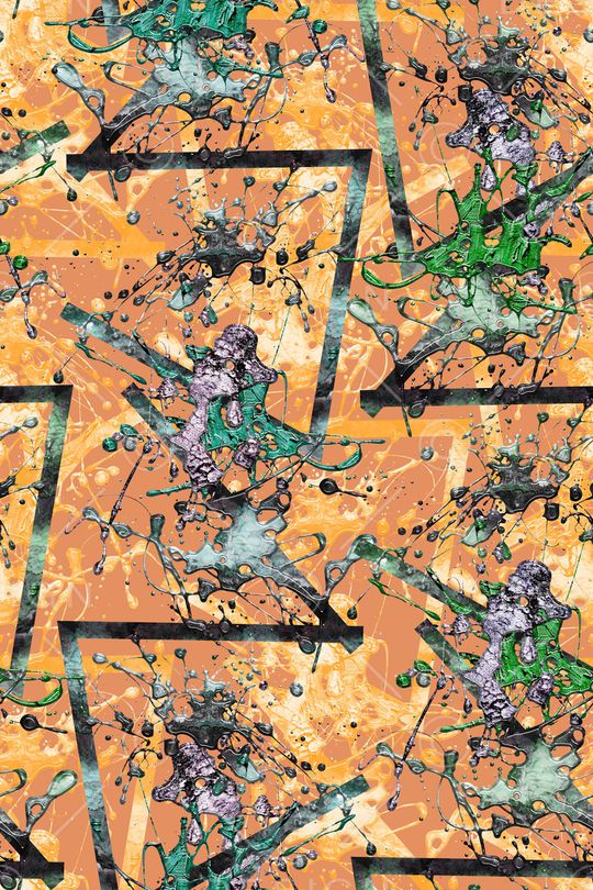 抽象印花华亿平台图片