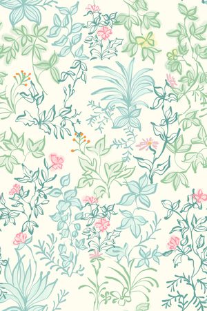 植物印花华亿平台图片