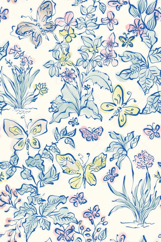 小清新印花华亿平台图片