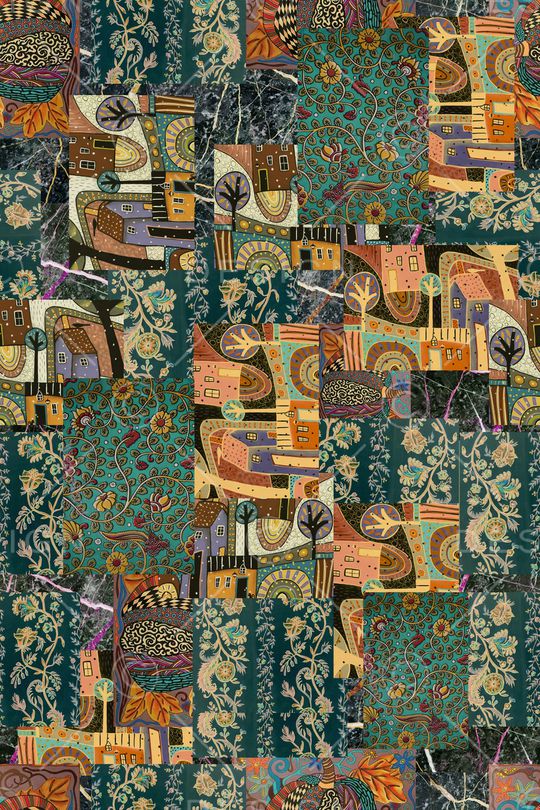 民族风印花华亿平台图片