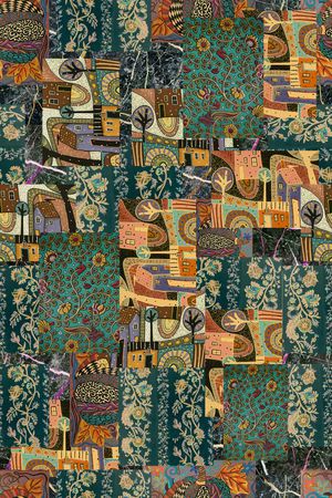 民族风印花华亿平台图片