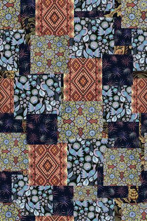 民族风印花华亿平台图片