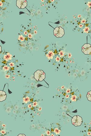 小花印花华亿平台图片