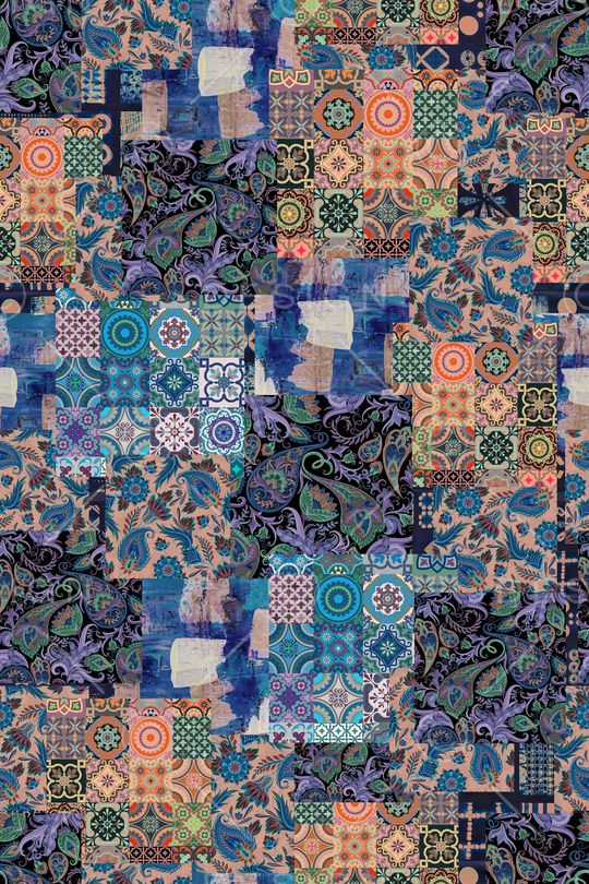 民族风印花华亿平台图片