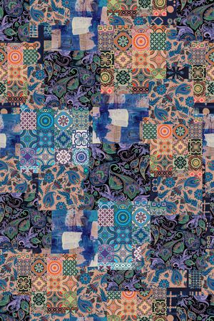 民族风印花华亿平台图片