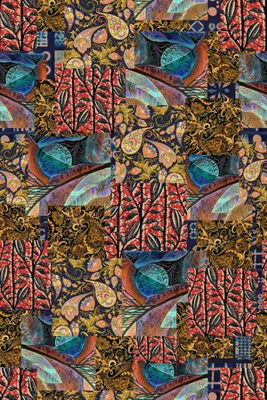 民族风印花华亿平台图片