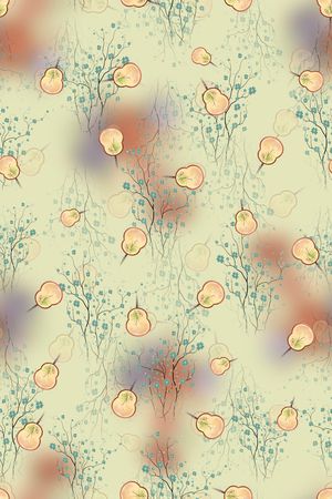 扇子印花华亿平台图片