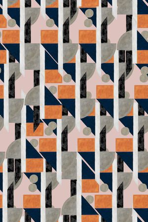 几何印花华亿平台图片