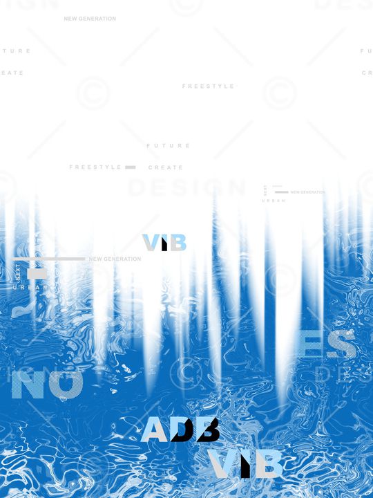 抽象男装印花华亿平台图片