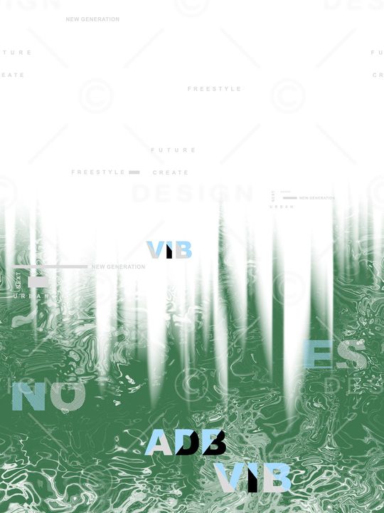 抽象印花华亿平台图片