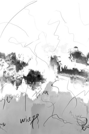 抽象男装印花华亿平台图片