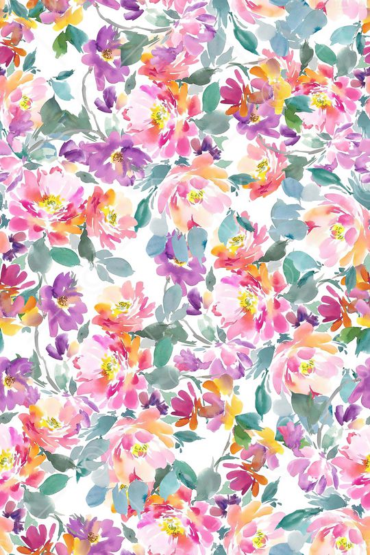 满版散花印花华亿平台图片