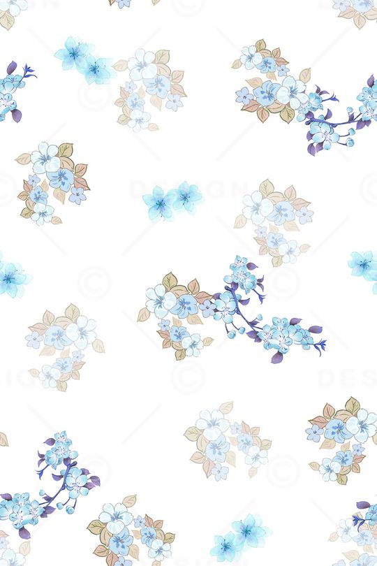 小清新印花华亿平台图片