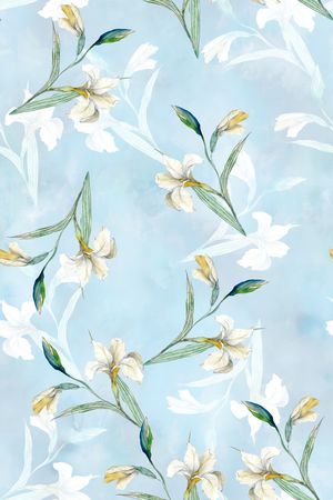 小清新印花华亿平台图片