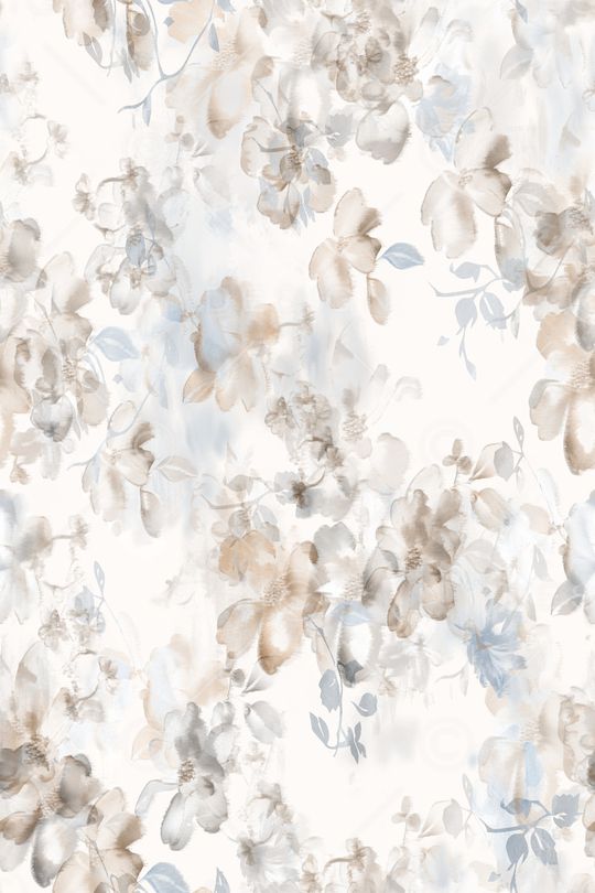 抽象花卉印花华亿平台图片