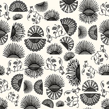 抽象印花华亿平台图片