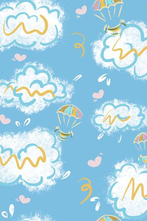 可爱印花华亿平台图片