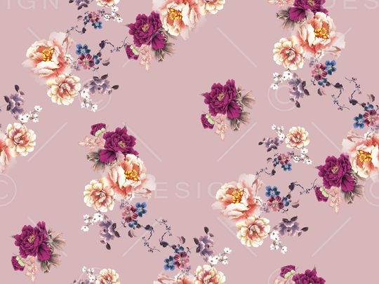 中国风印花华亿平台图片