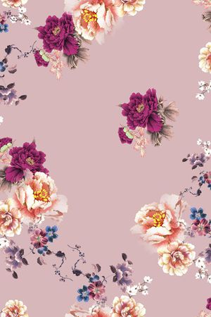 中国风印花华亿平台图片