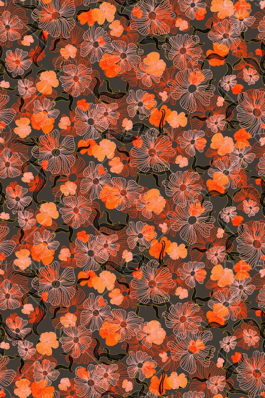 小碎花印花华亿平台图片