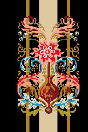 民族风印花华亿平台图片