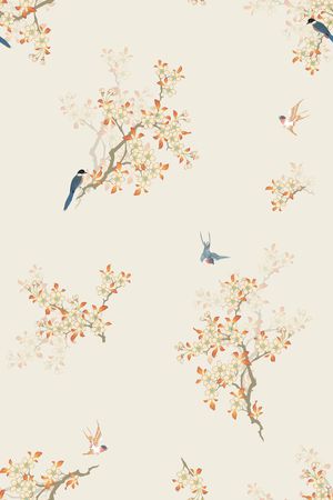 植物印花华亿平台图片