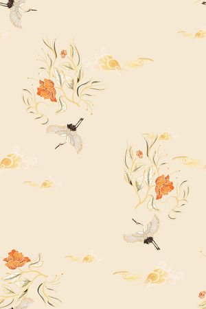 植物印花华亿平台图片