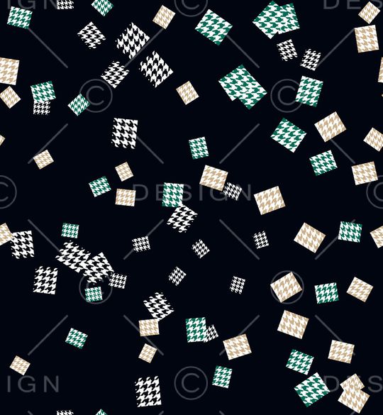 格子印花华亿平台图片