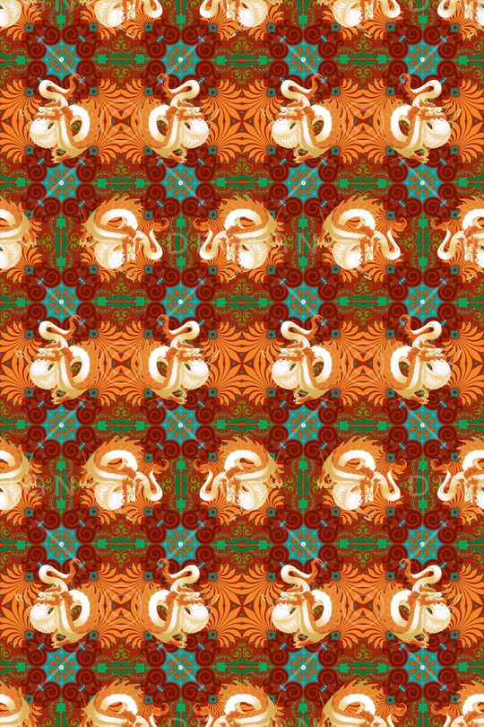 中老年印花华亿平台图片