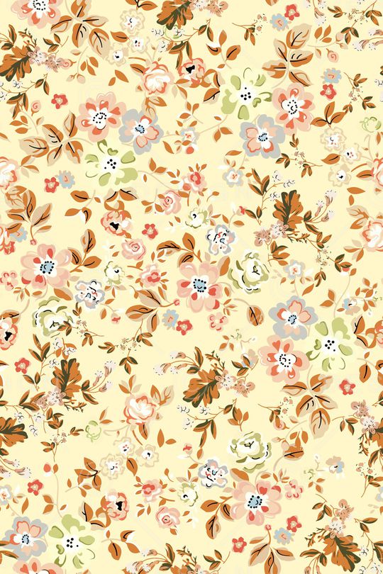 满版散花印花华亿平台图片