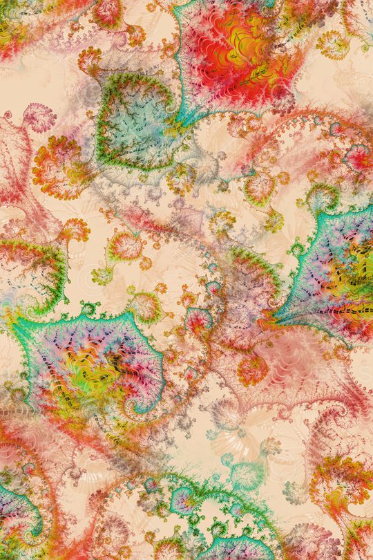 抽象印花华亿平台图片