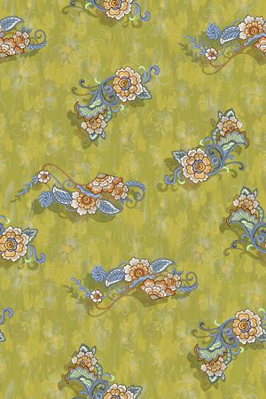 中国风印花华亿平台图片