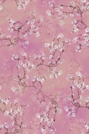 玉兰花印花华亿平台图片