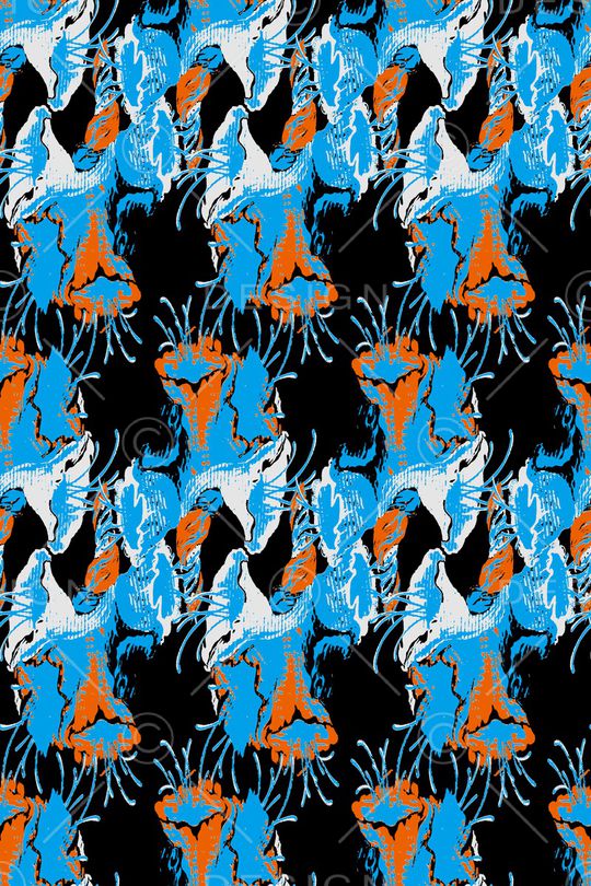 抽象印花华亿平台图片