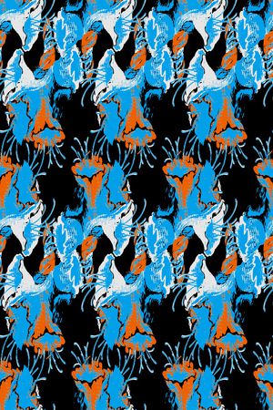 抽象印花华亿平台图片